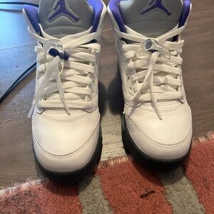 Jordan Women's Sneakers White and Purple